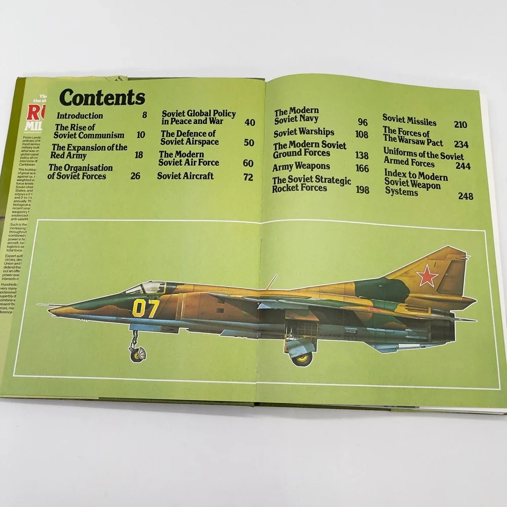 Vintage Russian Military‎ Power Bonanza Books 1982 Hardcover Illustrated History